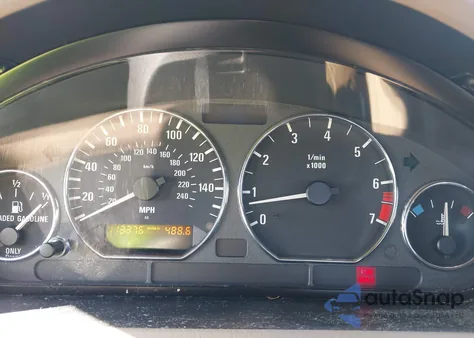 2000 BMW Z3 2.3 from USA, damaged, VIN 4USCH9348YLF86107